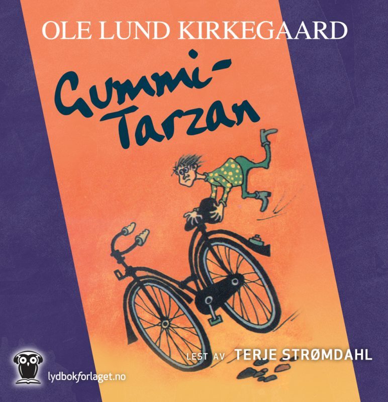 Gummi-Tarzan forside - Lydbok skrevet av Ole Lund Kirkegaard