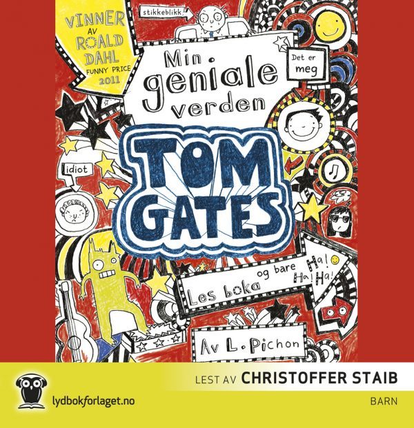 Lydbok - Tom Gates: Min geniale verden-