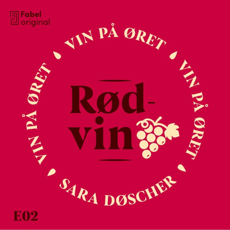 Lydbok - Vin på øret #2 Rødvin-Sara Døscher