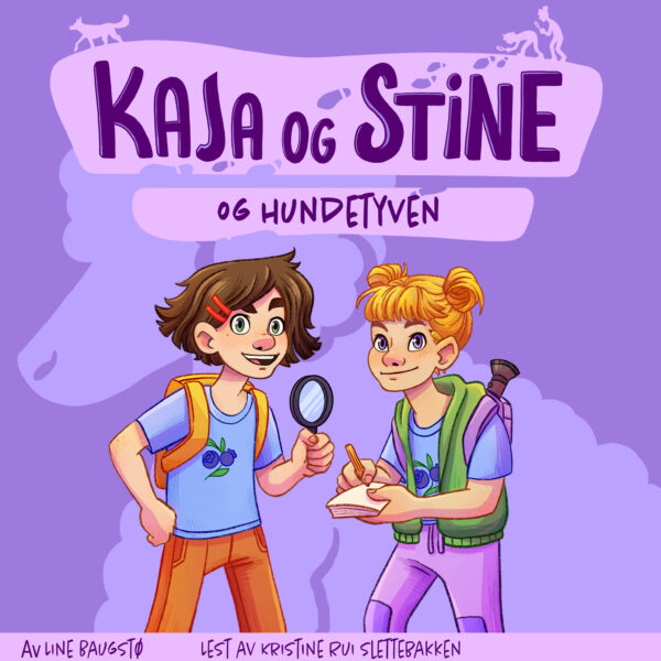 Lydbok - Kaja og Stine og hundetyven-