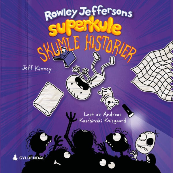 Lydbok - Rowley Jeffersons superkule skumle historier-