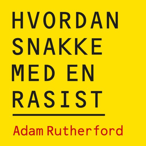 Lydbok - Hvordan snakke med en rasist-