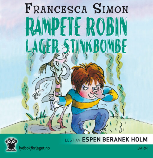 Lydbok - Rampete Robin lager stinkbombe-