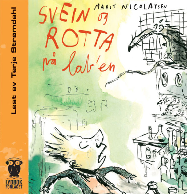 Lydbok - Svein og rotta på lab'en-