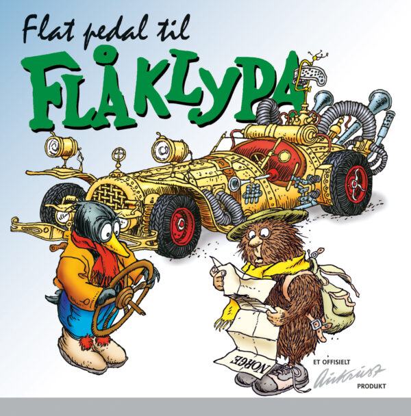 Lydbok - Flat pedal til Flåklypa-