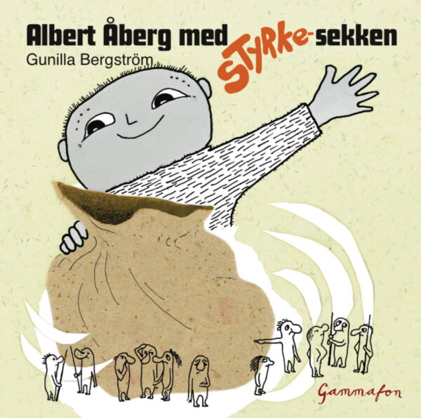 Lydbok - Albert Åberg med styrke-sekken-