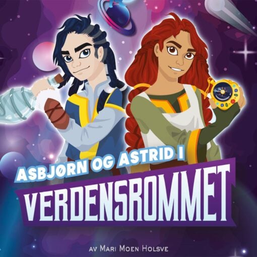 Lydbok - Asbjørn og Astrid i verdensrommet-