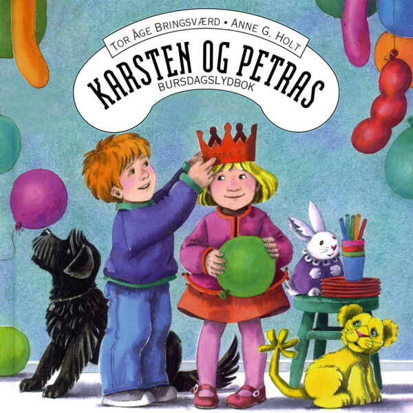 Lydbok - Karsten og Petras bursdagslydbok : en lydbok full av sang og musikk-