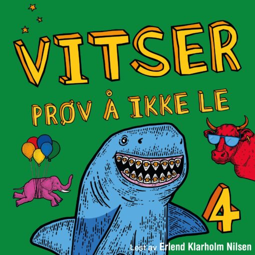 Lydbok - Vitser : prøv å ikke le 4-