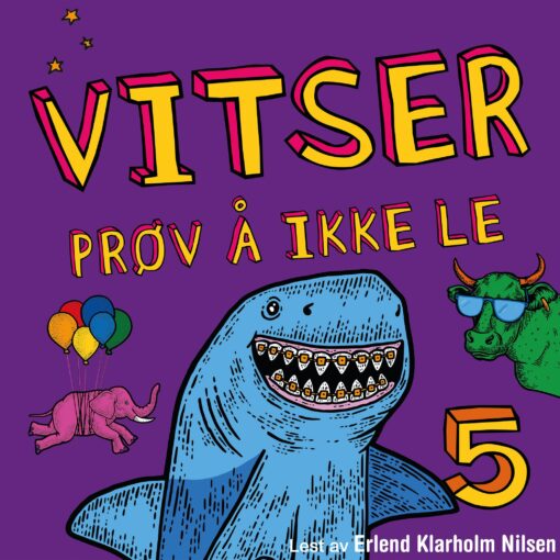 Lydbok - Vitser : prøv å ikke le 5-