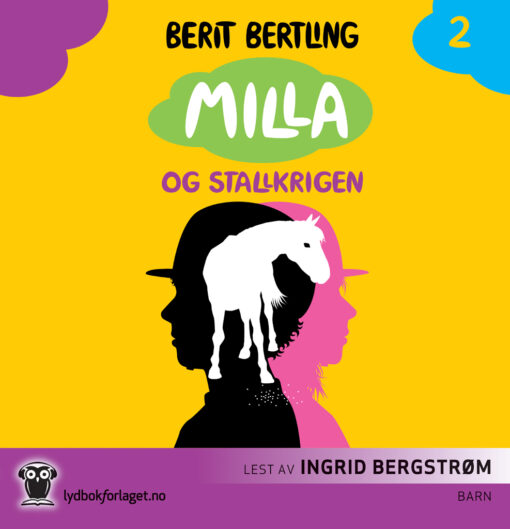 Lydbok - Milla og stallkrigen-