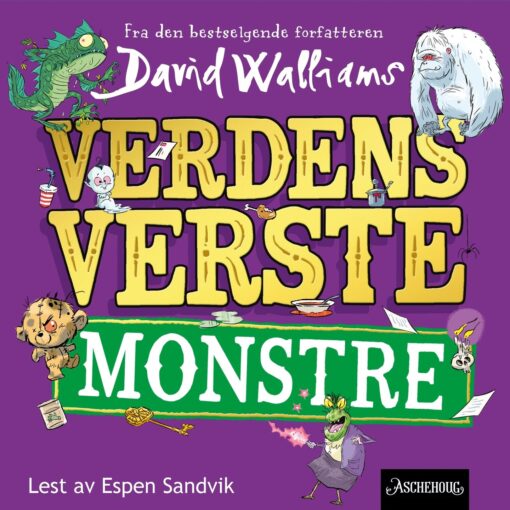 Lydbok - Verdens verste monstre-