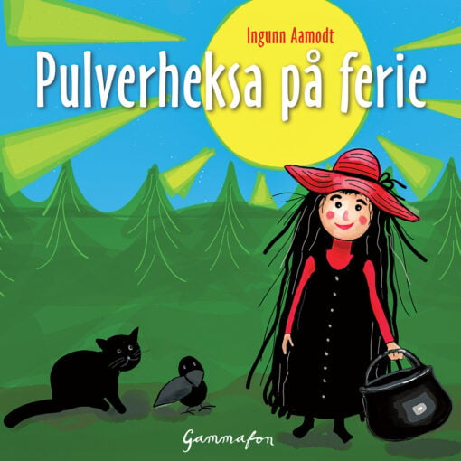 Lydbok - Pulverheksa på ferie-