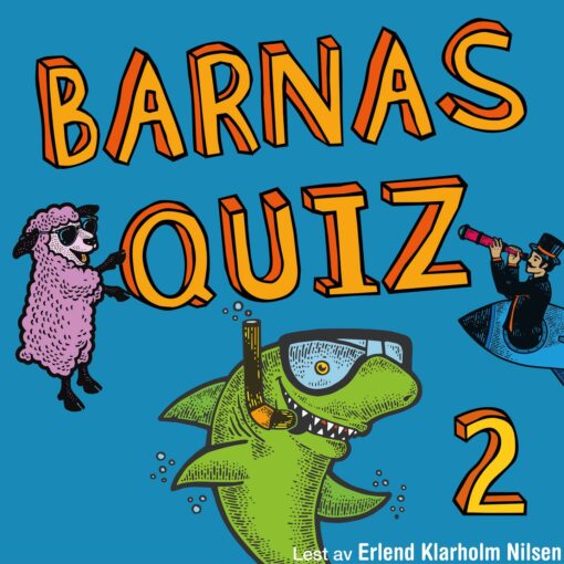 Lydbok - Barnas quiz 2-