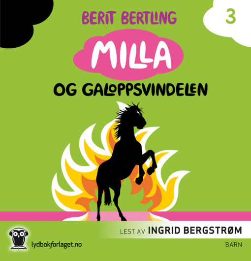 Lydbok - Milla og galoppsvindelen-