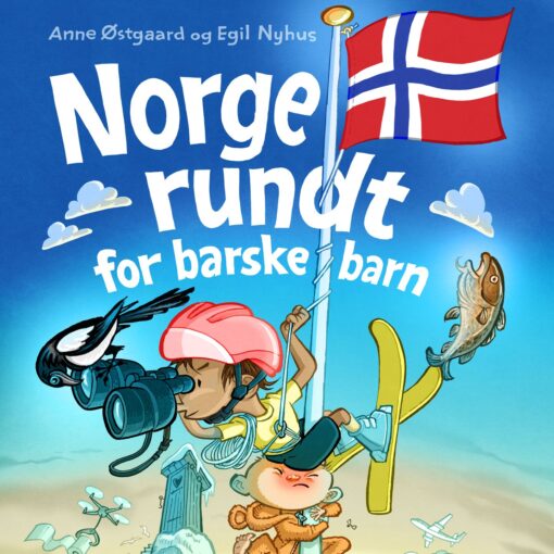 Lydbok - Norge rundt for barske barn-