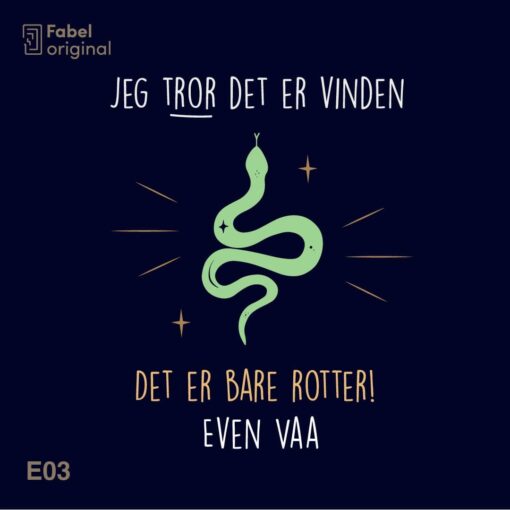 Lydbok - Jeg tror det er vinden #3 Det er bare rotter!-