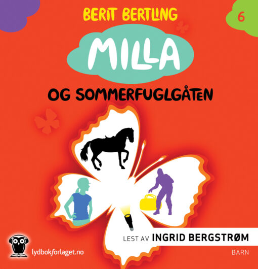 Lydbok - Milla og sommerfuglgåten-