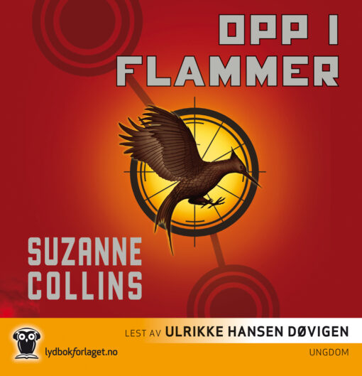 Lydbok - Opp i flammer-