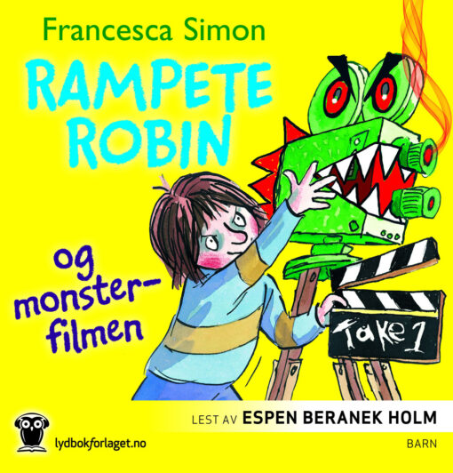 Lydbok - Rampete Robin og monsterfilmen-