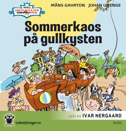 Lydbok - Sommerkaos på gullkysten-