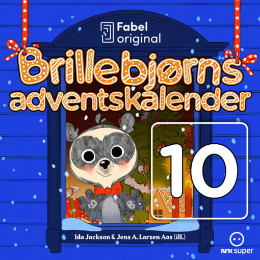 Lydbok - 10. desember: Brillebjørns adventskalender-