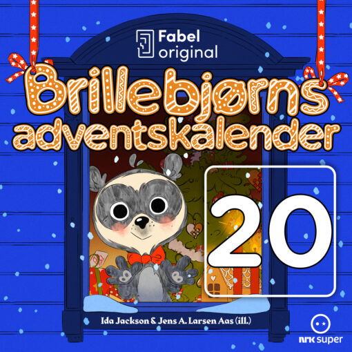 Lydbok - 20. desember: Brillebjørns adventskalender-