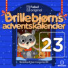 Lydbok - 23. desember: Brillebjørns adventskalender-