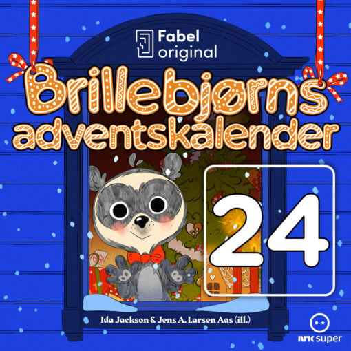 Lydbok - 24. desember: Brillebjørns adventskalender-