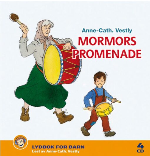 Lydbok - Mormors promenade-