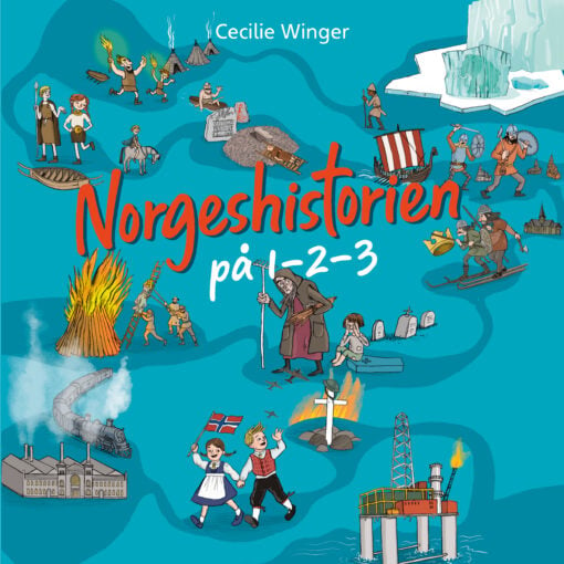 Lydbok - Norgeshistorien på 1-2-3-