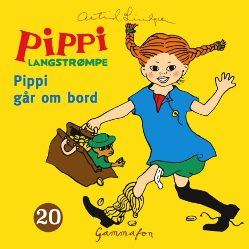 Lydbok - Pippi går ombord-