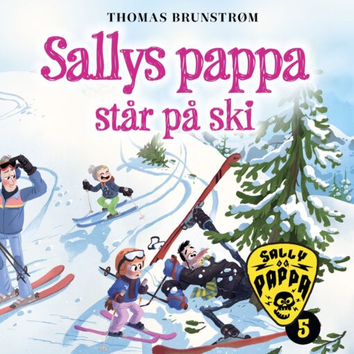 Lydbok - Sallys pappa står på ski-